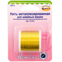 Нить металлизированная 100 м Hemline 242.G Нить металлизированная 100 м Hemline 242.G