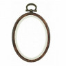 Пяльцы-рамка овальные 10,16*13,93 см HEMLINE N9045/W Пяльцы-рамка овальные 10,16*13,93 см HEMLINE N9045/W