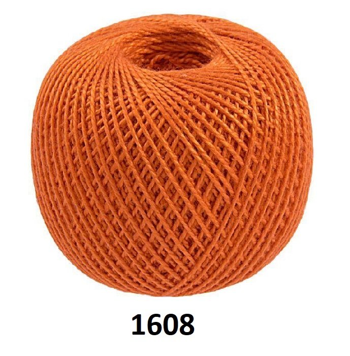 Пряжа для вязания Ирис хлопок 25 г 150 м цвет 1608