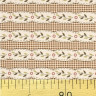 Ткань Gutermann Lizzy's Garden клетка коричневая Ткань Gutermann Lizzy's Garden клетка коричневая