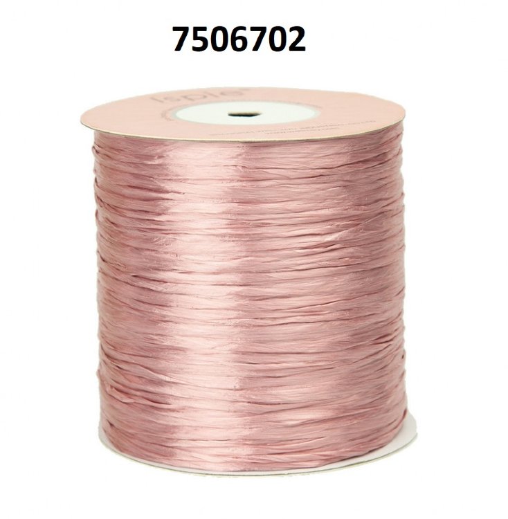 Рафия ISPIE 250 м, цвет 7506702-267B Rose Quartz Розовый кварц Рафия ISPIE 250 м, цвет 7506702-267B Rose Quartz Розовый кварц