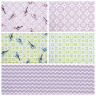 Ткань Gutermann Notting Hill сиреневый зиг-заг Ткань Gutermann Notting Hill сиреневый зиг-заг