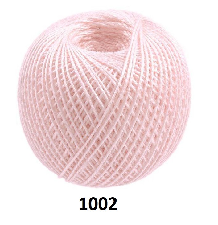 Пряжа для вязания Ирис хлопок 25 г 150 м цвет 1002  