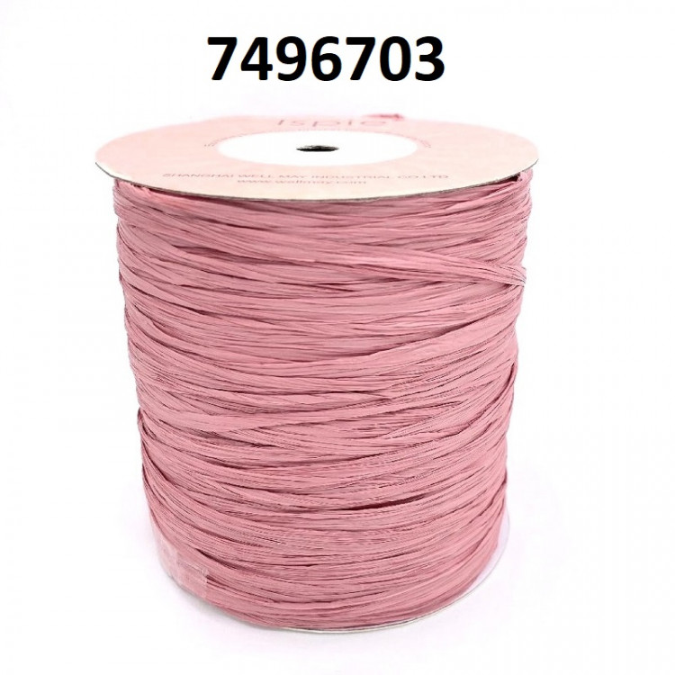 Рафия ISPIE 250 м 7496703-167C Dusty Rose Пыльная роза Рафия ISPIE 250 м 7496703-167C Dusty Rose Пыльная роза