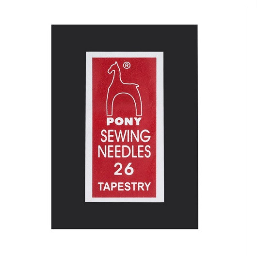 Иглы ручные гобеленовые Tapestry с золотым ушком № 26, 25 шт. PONY 05164