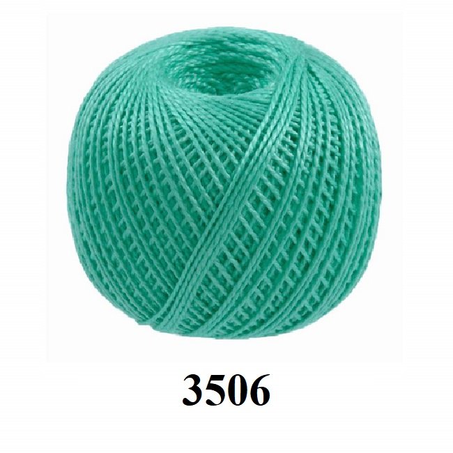 Пряжа для вязания Ирис хлопок 25 г 150 м цвет 3506