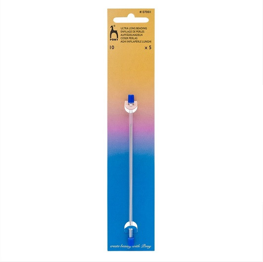 07001 Иглы ручные для бисера Ultra Long Beading № 10 5 шт PONY 07001 Иглы ручные для бисера Ultra Long Beading № 10 5 шт PONY