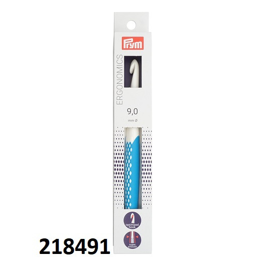 Крючок для вязания Ergonomics 9,0 мм 18 см Prym 218491