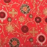 Ткань хлопок 138 см Новогодние Шары на красном Ткань хлопок 138 см Новогодние Шары на красном