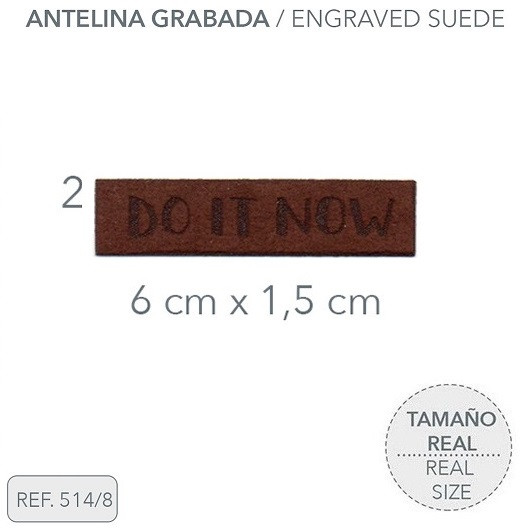 Термозаплатка замшевая 6*1,5 см 514.8-2