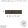 Термозаплатка замшевая 6*1,5 см 514.8-3