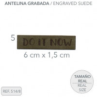 Термозаплатка замшевая 6*1,5 см 514.8-5