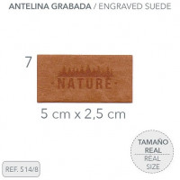 Термозаплатка замшевая 5*2,5 см 514.8-7
