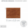 Термозаплатка замшевая 5*3,5 см 514.6-1