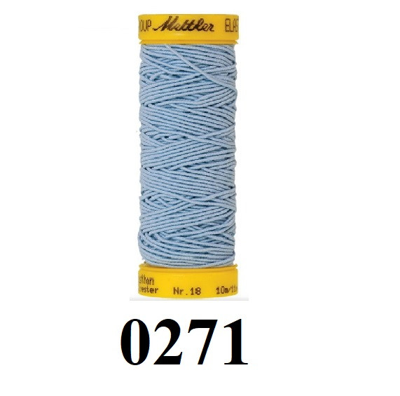 Нить-резинка METTLER ELASTIC № 18 10 м цвет 0271 Нить-резинка METTLER ELASTIC № 18 10 м цвет 0271