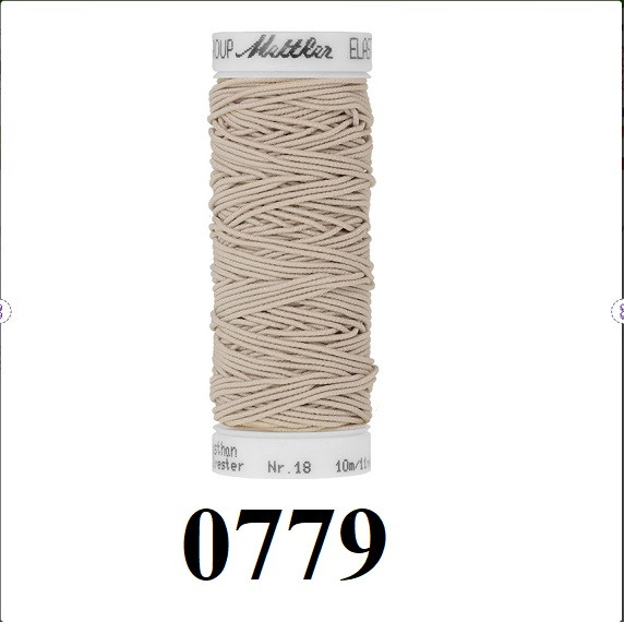 Нить-резинка METTLER ELASTIC № 18 10 м цвет 0779