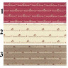 Ткань Gutermann Country Chic Cottage красный