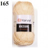 Пряжа Yarnart Macrame 3 мм 130 м топленое молоко 165