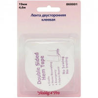 Лента двусторонняя клеевая 19 мм 4,6 м Hobby&Pro 860001 Лента двусторонняя клеевая 19 мм 4,6 м Hobby&Pro 860001