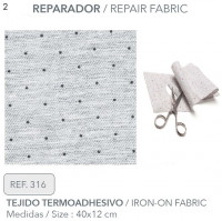 Термозаплатка тканевая 40*12 см 316-2 Термозаплатка тканевая 40*12 см 316-2