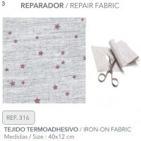 Термозаплатка тканевая 40*12 см 316-3 Термозаплатка тканевая 40*12 см 316-3